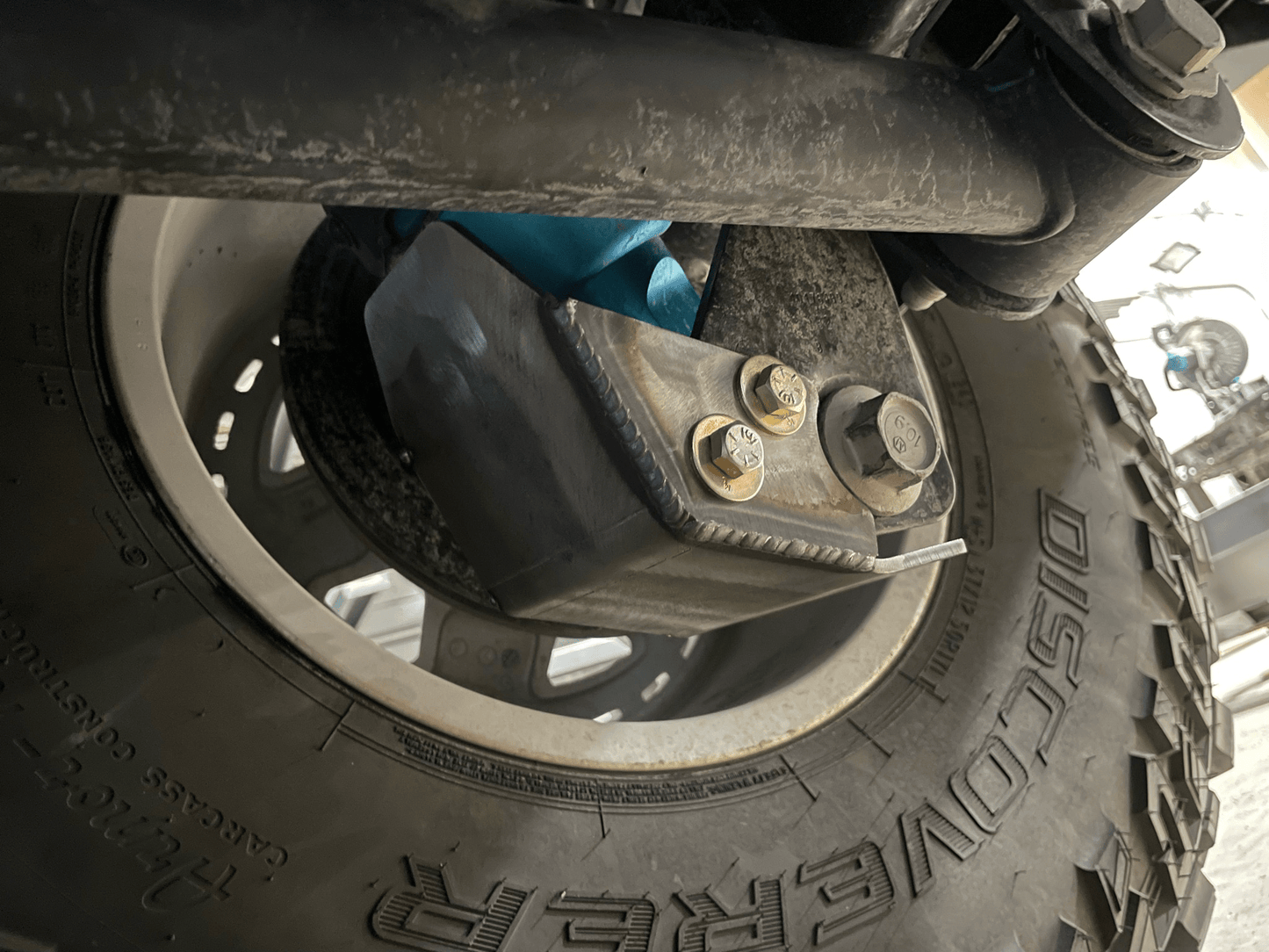 2021+ 6th Gen Bronco Rear Shock Mount Skid Plates