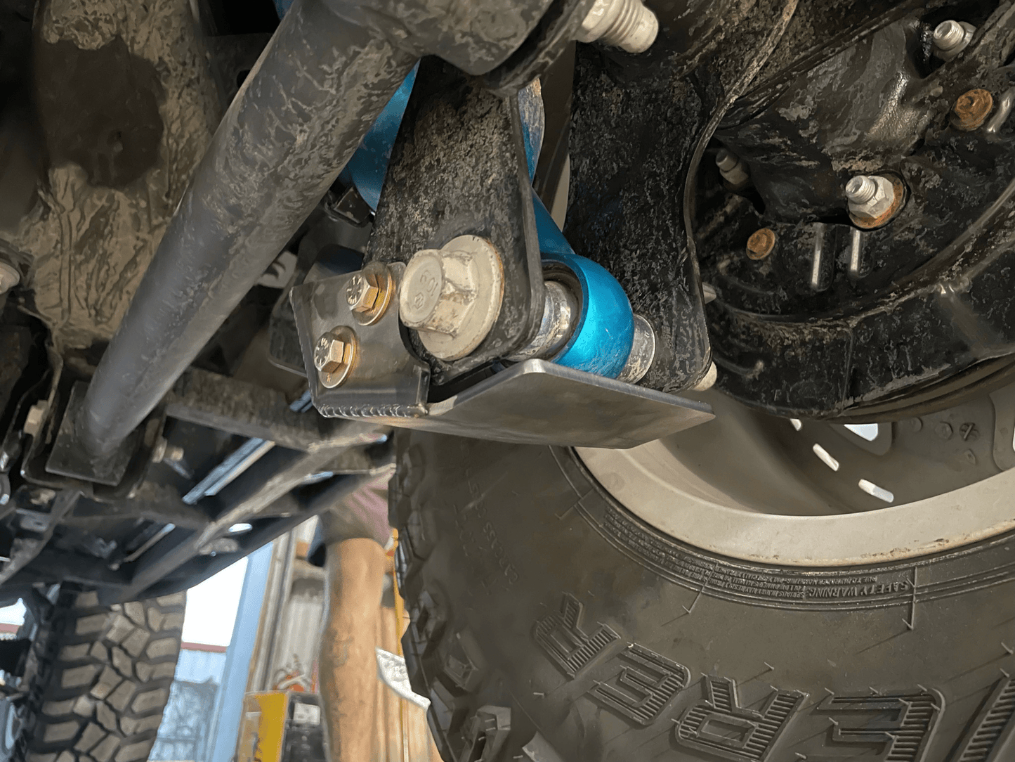 2021+ 6th Gen Bronco Rear Shock Mount Skid Plates
