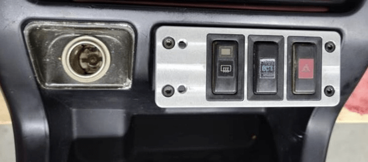 1996-2002 3rd Gen 4Runner Billet Ashtray Switch Mount System