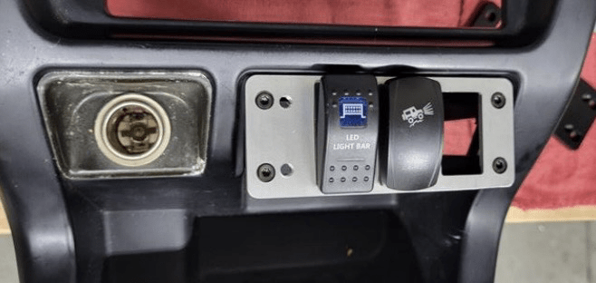 1996-2002 3rd Gen 4Runner Billet Ashtray Switch Mount System