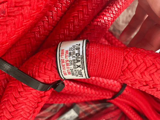 7/8" x 30' Kinetic Rope