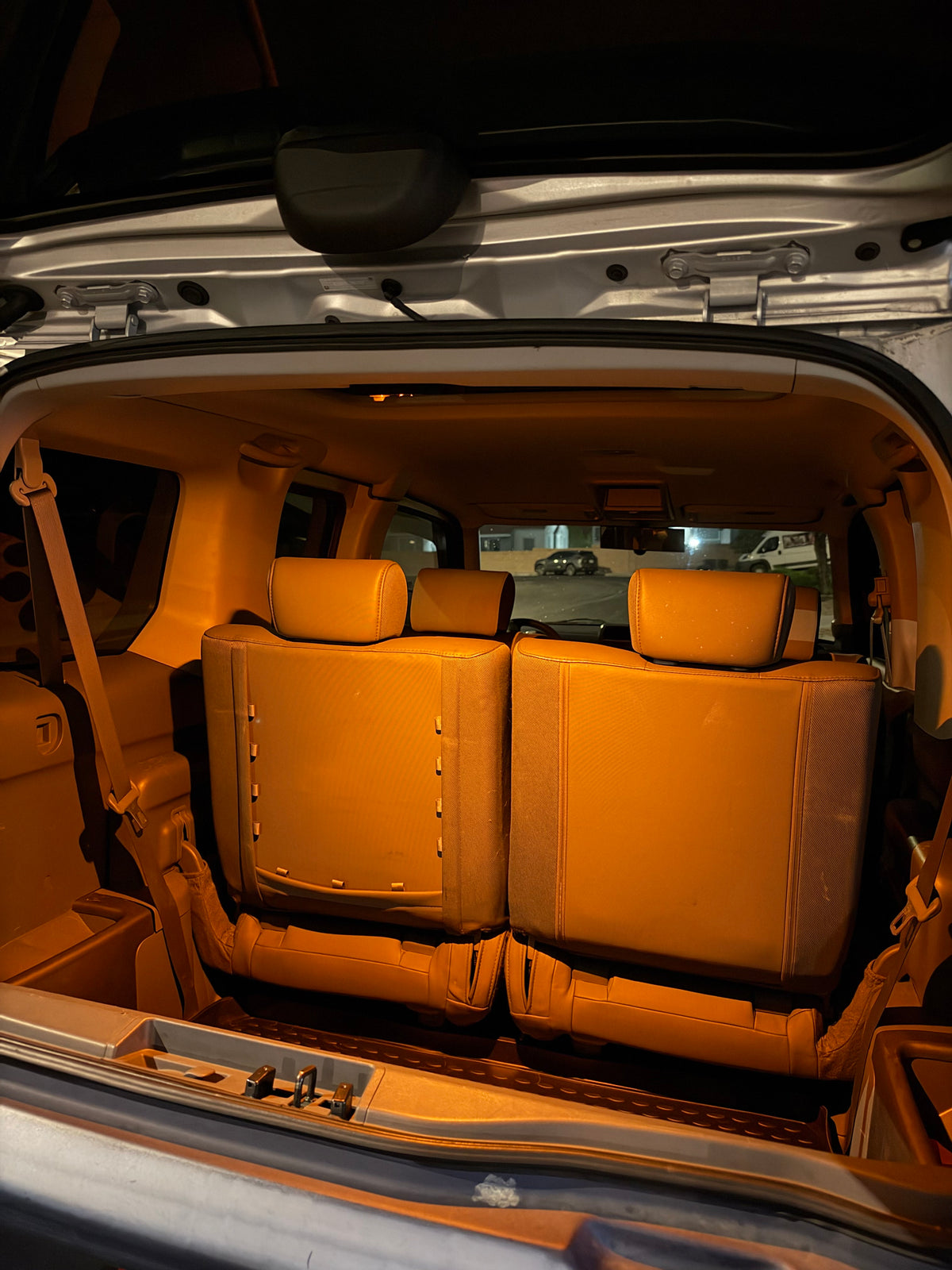 Honda Element dome light with amber LED illumination