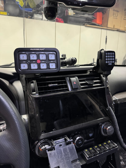 Auxbeam switch panel mount 8-Gang