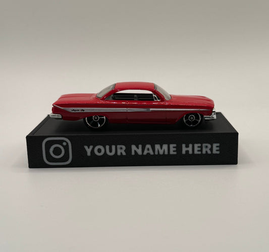 Custom Diecast Car Display Base