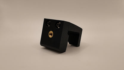 black 3d printed mount for accessories for '24+ Up Toyota Land Cruiser and Lexus GX550