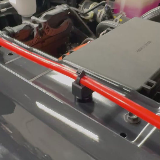 video of Obisan3d magnetic zip tie mount useage