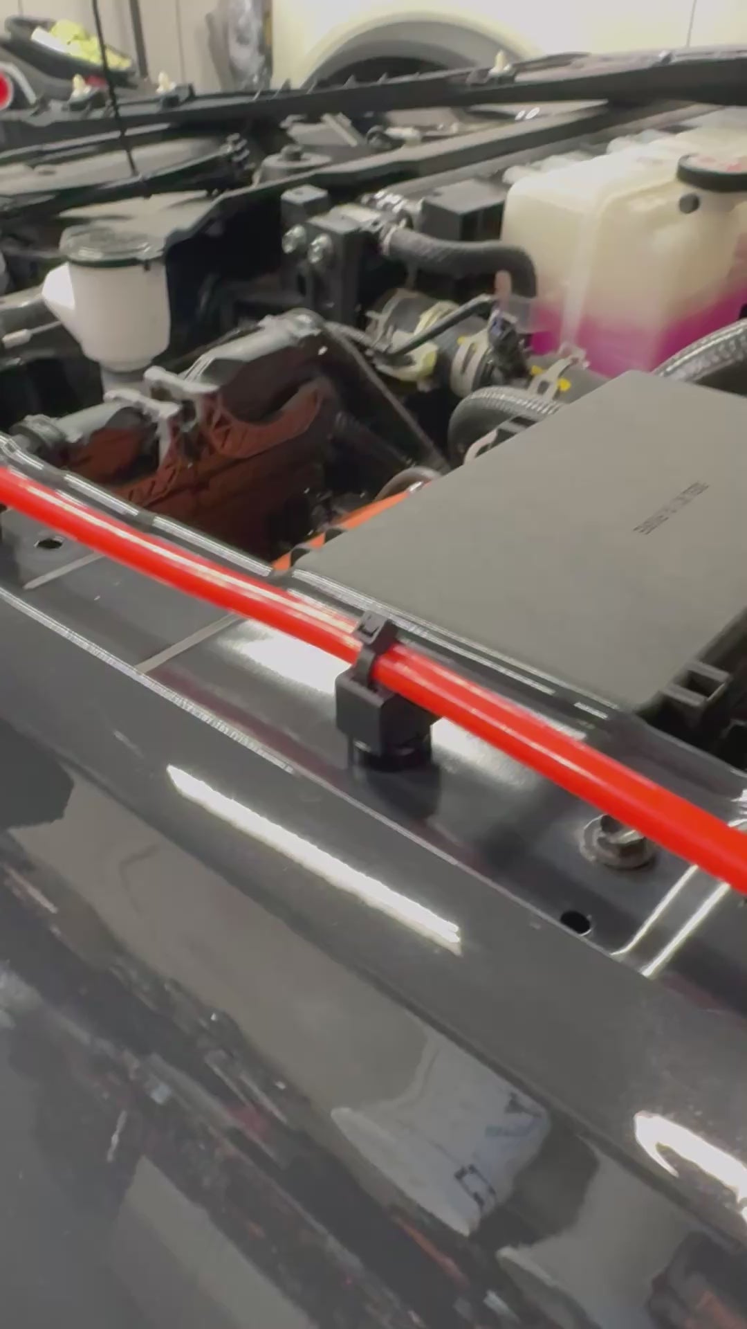 video of Obisan3d magnetic zip tie mount useage