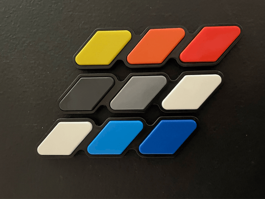 Toyota Tri-Color Grille Badge
